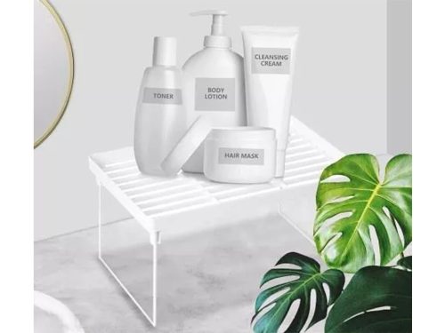 VG-24264 - Vízelvezetős állvány-asztal, 16x31,5x19,5cm, fehér