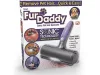 VG-24294 - Perie electrică fără fir pentru păr de animale, 2 baterii AAA, negru-violet