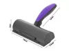 VG-24294 - Perie electrică fără fir pentru păr de animale, 2 baterii AAA, negru-violet