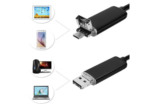 VG-04118 - Endoszkóp vizsgáló kamera android pc usb 10m led