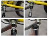 VG-11322 - Kerékpár hajtókar lehúzó kulcs, fekete-ezüst