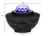 VG-18225 - Távirányítós csillag projektor Bluetooth hangszóróval, LED, RGB