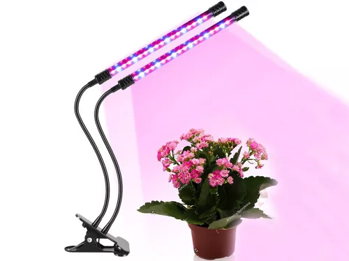 VG 12279 növény növesztő lámpa, 40 LED, fekete