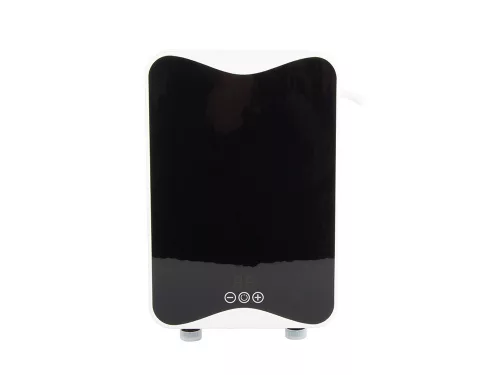 VG 24322 elektromos átfolyós vízmelegítő LCD 5,5kW, fehér/fekete