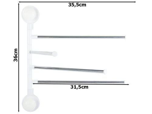 VG-24368 - Falra szerelhető törölközőszárító (New)