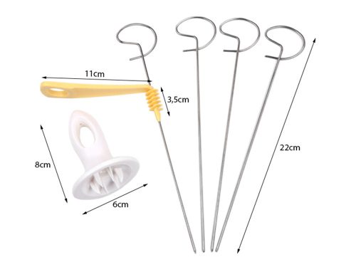 VG 07161 zöldségspirálozó, sárga