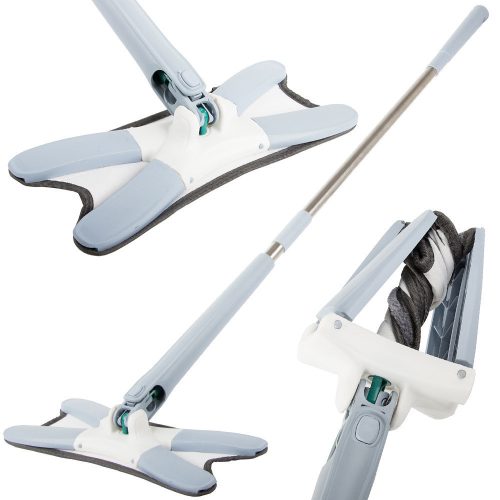 VG 01919 csavaros felmosó, szürke/fehér