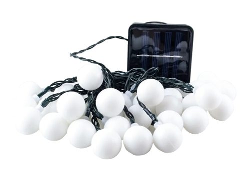 VG 12297_20 20 LED napelemes kerti füzér, többszínű