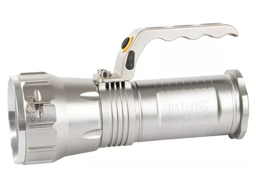 Bailong BL-677 LED katonai keresőlámpa, ezüst