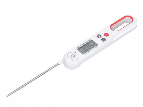 VG 07176_B LCD étel hőmérő, fehér