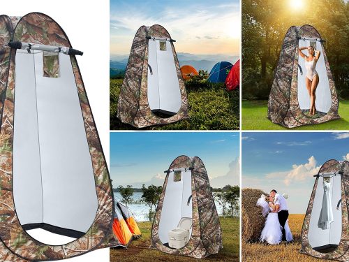 VG 14531 - öltöző, zuhanyzó kemping sátor, camo