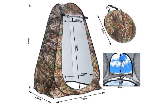 VG 14531 - öltöző, zuhanyzó kemping sátor, camo