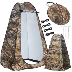 VG 14531 - öltöző, zuhanyzó kemping sátor, camo