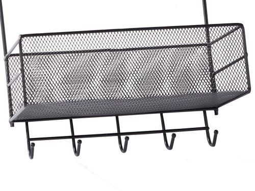 Fém szervező függőpolc konyhai polc fürdőszobai fogas