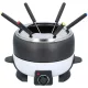 Cuisinier Deluxe XEH25214663 Fondue szett, 6 személyes, 800W, Fekete/Fehér