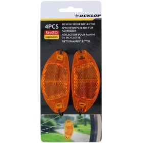 Dunlop kerékpár fényvisszaverő küllőre K-mark 4db