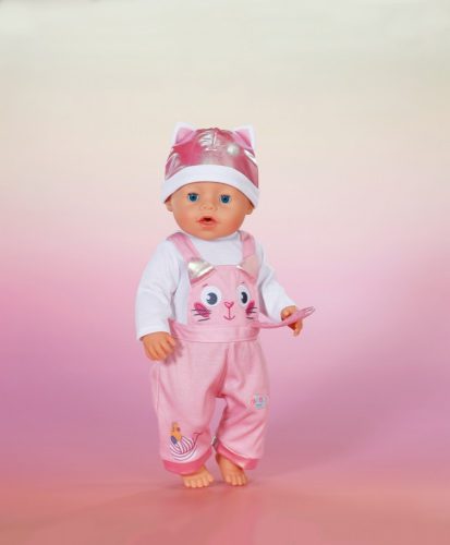 Baby Born overál sapkával 43 cm