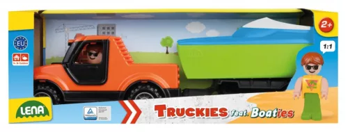 Pickup teherautók pótkocsival