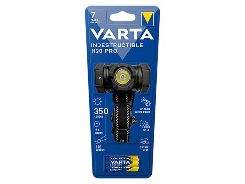 Varta fejlámps ndestructible H20 Pro 3AAA