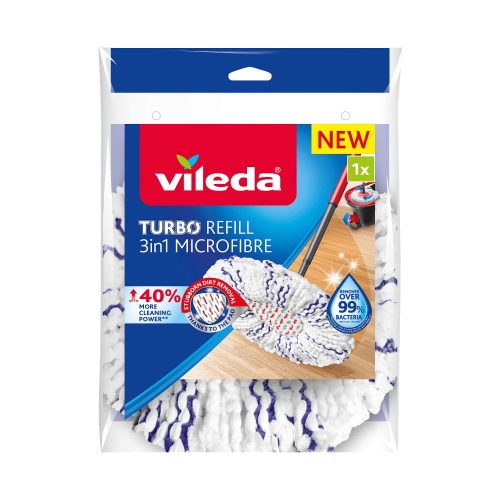 Vileda Turbo 3in1 Mikroszálas forgófelmosó betét