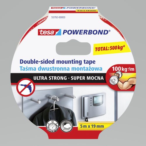 H5579203 Tesa Powerbond Super Strong 55792 kétoldalas rögzítőszalag