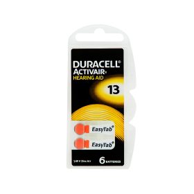 8747 # Elem 13a duracell hallókészülékekhez, 6 db
