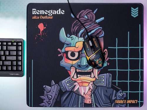 A4TECH BLOODY BP45 RENEGADE Midnight egérpad (45/40/0.5)