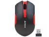 A4TECH V-TRACK G3-200N-1 fekete+piros WRLS egér