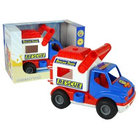 Auto ConsTruck mentőjármű kék-fehér Polesie 41937