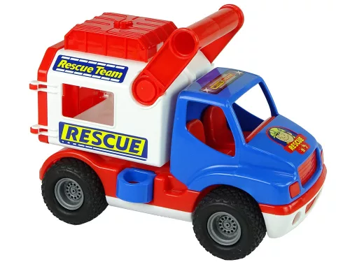 Auto ConsTruck mentőjármű kék-fehér Polesie 41937