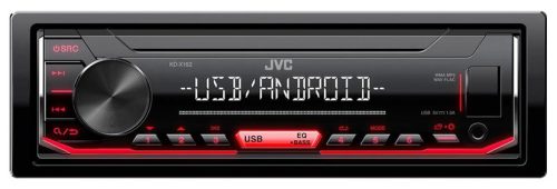 JVC KDX-162 USB RED autórádió
