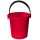 Vödör fedővel Plast Team Berry 5L piros