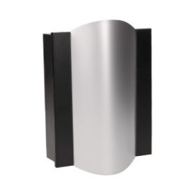   TON COLOR 230V kéttónusú elektrechanikus csengő, fekete és ezüst színben