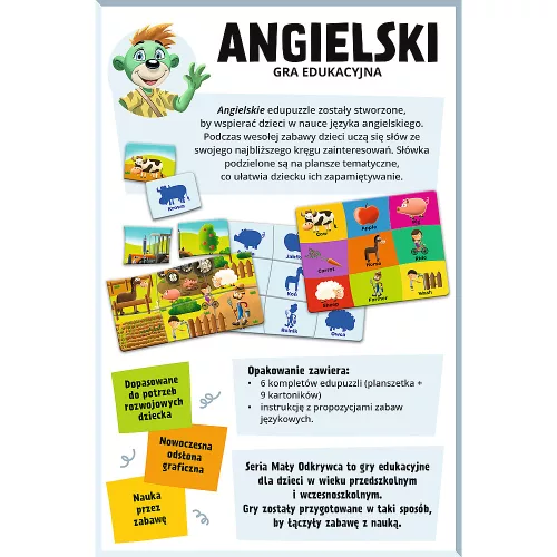 Trefl 02812 Angol kis felfedező gyerekjáték