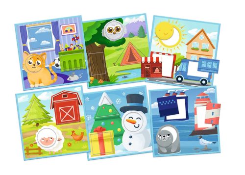 Oktatójáték Színek és Formák ABC Kisgyermek Treflik Családi Trefl 02904