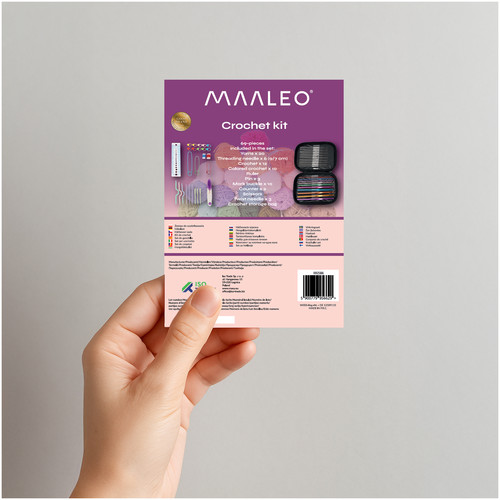 Maaleo 25886 69 darabos horgolt készlet