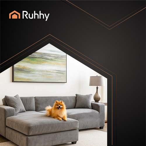 Kanapéhuzat 145-185cm sötétszürke Ruhhy 26037