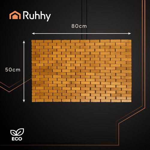 Ruhhy 26048 Csúszásgátló bambusz szőnyeg