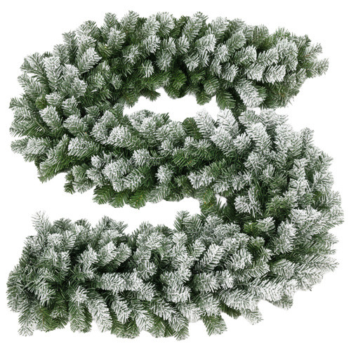 Hófödte karácsonyfa girland 2,7 m HQ Ruhhy 26244