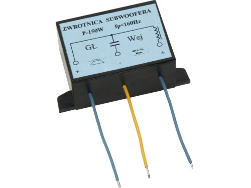 3838# 150w 4-8ohm-os mélysugárzó keresztváltó házban