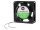 85-928# Ventilátor 92x25mm 230v 9225fd golyó