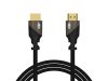 92-642# HDMI-HDMI prémium csatlakozó 5m fekete 4k 2.0'