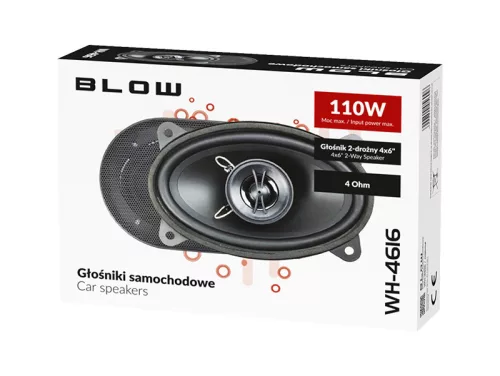 0960# Blow wh-4616 4x6"-os 2 utas autós hangszóró szett