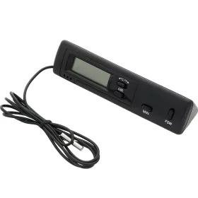 LCD autós hőmérő belső, külső hőmérséklet, óra