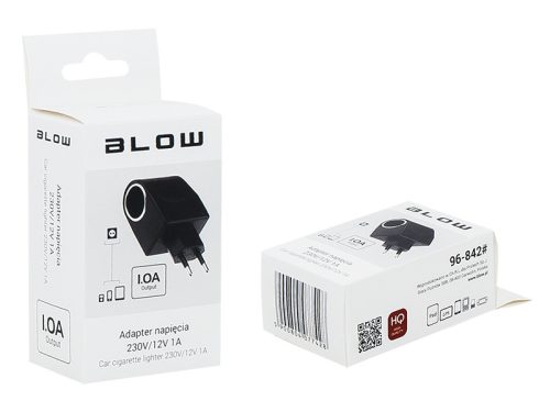 Blow Automatikus transzformátor, 220-230 V-ról 12 V-ra, öngyújtó aljzattal