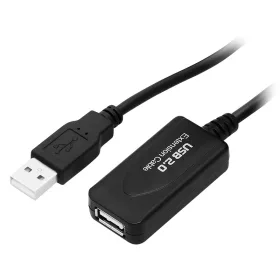   66-084# USB A - A csatlakozó 5.0m-es dugó-aljzat IC medállal