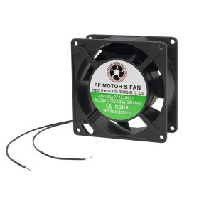 85-940# Ventilátor 92x38mm 230v tolóajtóval