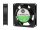 85-943# Ventilátor 92x25mm 230V gömbcsatlakozó