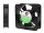85-121# Ventilátor 120x25mm 230V gömbcsatlakozó