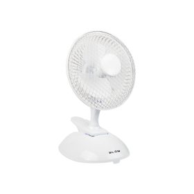   44-062# Asztali ventilátor 6"/15cm csiptetős 25W 2in1 fehér